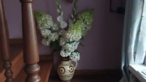 ✅️Букет из белых...Колхозница и огурцы.😁👋
