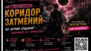 ✨ #астропрогноз на АВГУСТ 2026 ✨