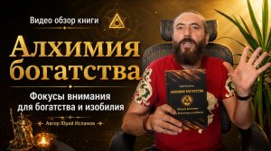 Алхимия богатства. Фокусы внимания для богатства и изобилия. Видео обзор книги от автора.