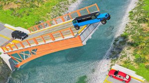 Грузовики и Мультик про Разводной Мост_ BeamNG.drive