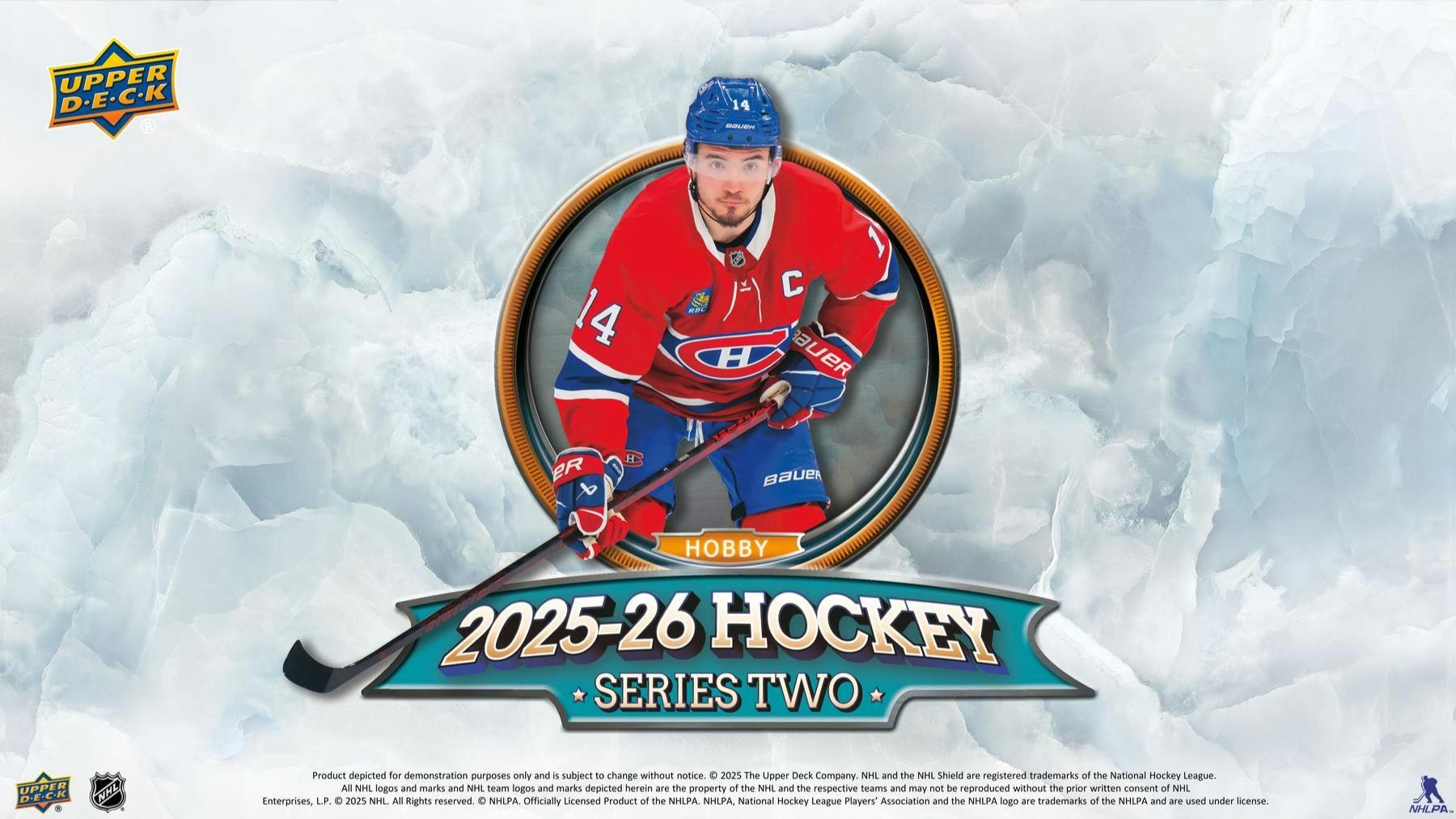 Бокс-Брейк Blaster Box по коллекции UD Hockey 2025-2026 Series 2 14/20