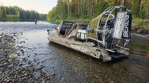 Аэролодка Берег 520 , тестовая модель