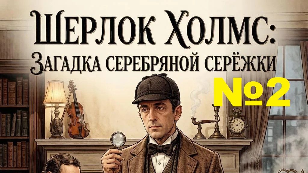 Шерлок Холмс. Загадка серебряной сережки. Часть 2
