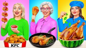 Кулинарный Челлендж# Я против Бабушки # Кто Победит в Кулинарной Битве