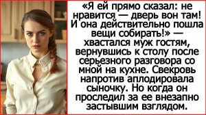 Рассказы про свекровь. Я ей прямо сказал не нравится — дверь вон там. Истории из жизни.