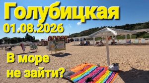 Голубицкая Купаться невозможно? Все ужасно? Нужно валить? Центральный пляж