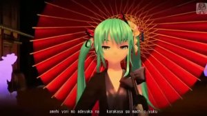 Miku Hatsune - Here Comes Karakasa-San (PKBowsy Arrange) Перезалив с канала TORA_V4
