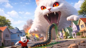 🐾🌙 Мир грез нежного котенка #Короткометражный мультфильм с мягким искусственным интеллекто