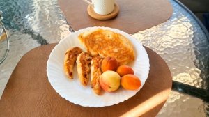 01.08.⚠️Рацион с ✴️Десертом-🥜Арахисовые панкейки