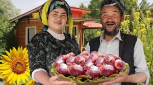 Традиционные афганские куриные желудки и лаваш 🔥 | Настоящая деревенская жизнь 🇦🇫