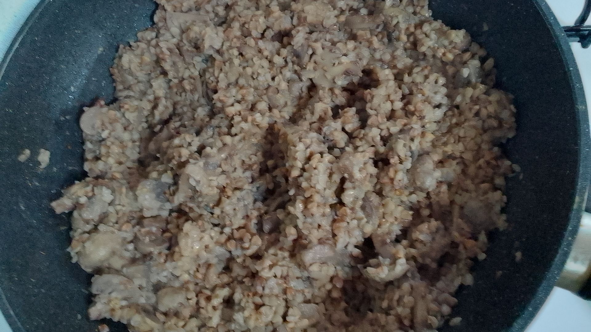 Гречневая каша с грибами