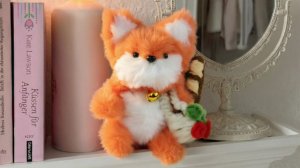 ЛИСИЧКА ИЗ МЕХОВОЙ ПРОВОЛОКИ