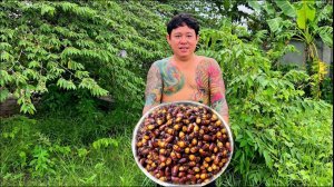 Жареное мясо диких жуков омпил — это уникальное и очень вкусное блюдо