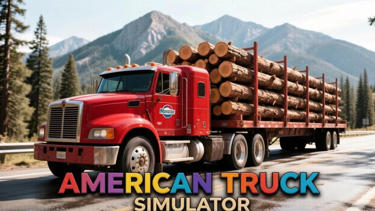 American Truck Simulator. Мини конвой.