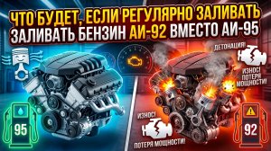 Экономия, которая убивает мотор: Что будет, если регулярно заливать АИ-92 вместо АИ-95