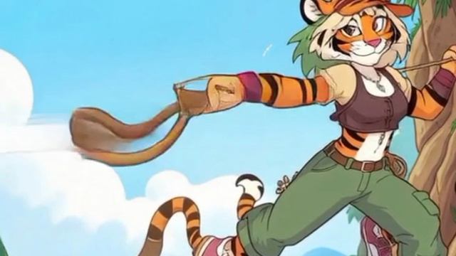The Brave Zackette - Title Card (2002) (Russian)