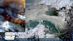 Сибирь в дыму лесных пожаров. Вид со спутника с 27 по 31 июля 2026 года