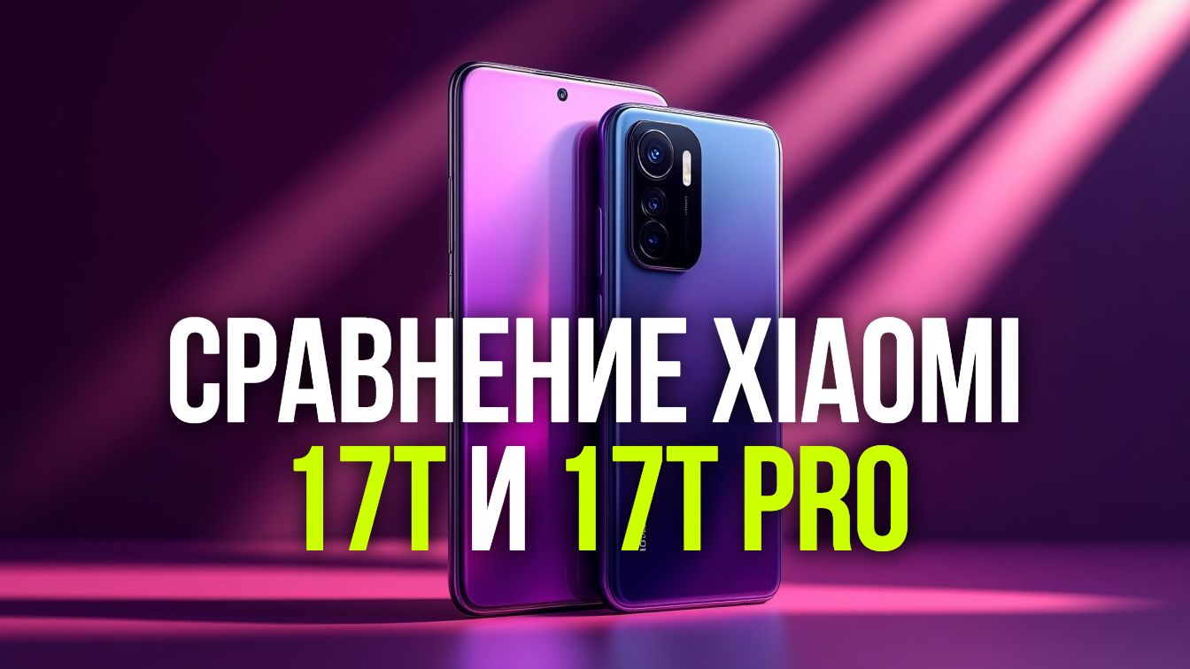 Xiaomi 17T против 17T Pro: разбираем характеристики и отличия