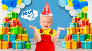 День Рождения малыша Адама! Подарки от Оливера
