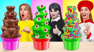 Кулинарный Челлендж# Уэнсдей Против Бабушки # Смешные Cитуации от Multi DO Challenge