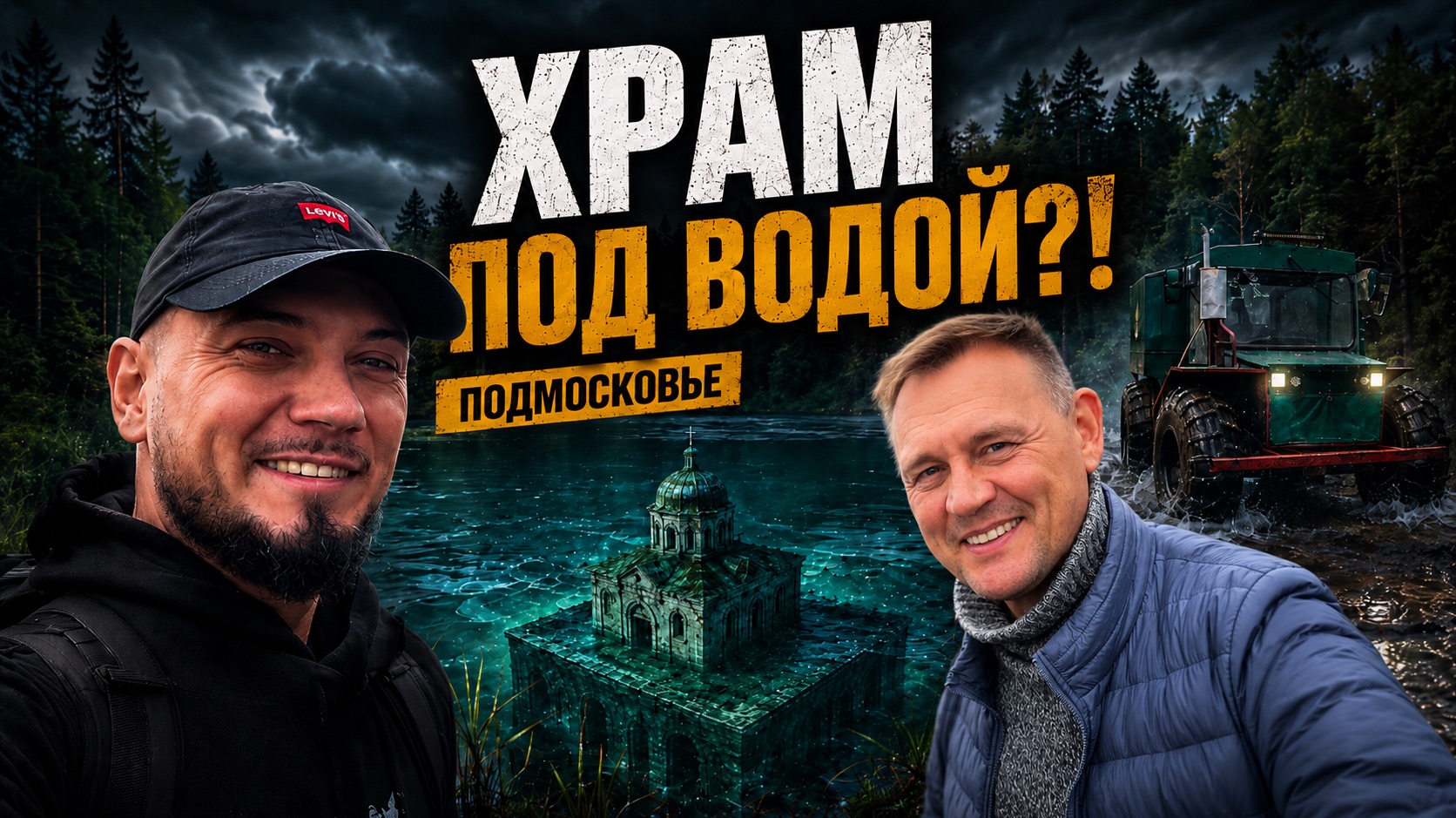 ХРАМ ПОД ВОДОЙ? Ночная экспедиция к самому странному озеру Подмосковья