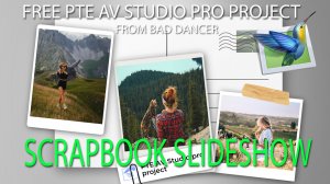Free PTE AV Studio project - Scrapbook Slideshow ID 31072026