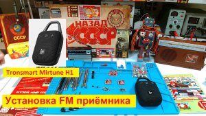 Tronsmart Mirtune H1. 📻 Добавляю FM диапазон в Блютуз Колонку !