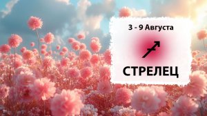 СТРЕЛЕЦ ♐ 3 - 9 Августа 2026 | Расклад таро на неделю для знака Зодиака Стрелец