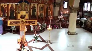 Божественная литургия 9 00. 01.08.2026