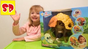 Юху домик в лесу распаковываем и играем видео для детей