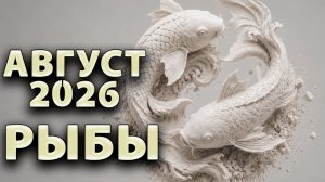 РЫБЫ - ГОРОСКОП на АВГУСТ 2026