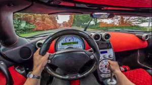 Koenigsegg CCX POV DRIVE в 4К!