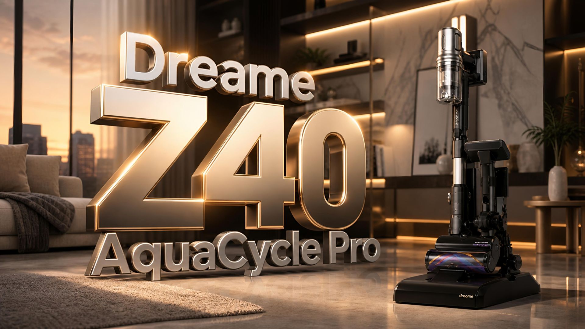 САМЫЙ МОЩНЫЙ ПЫЛЕСОС - Dreame Z40 AquaCycle Pro