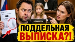 Гогунский принёс в суд ПОДДЕЛЬНУЮ выписку! Могу больше, но НЕ ХОЧУ! Почему он обманул суд!?