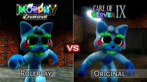 CARE OF VERVER 9 ALL CHASES + JUMPSCARES (ROLEPLAY x ORIGINAL) Morphy Creatures RP