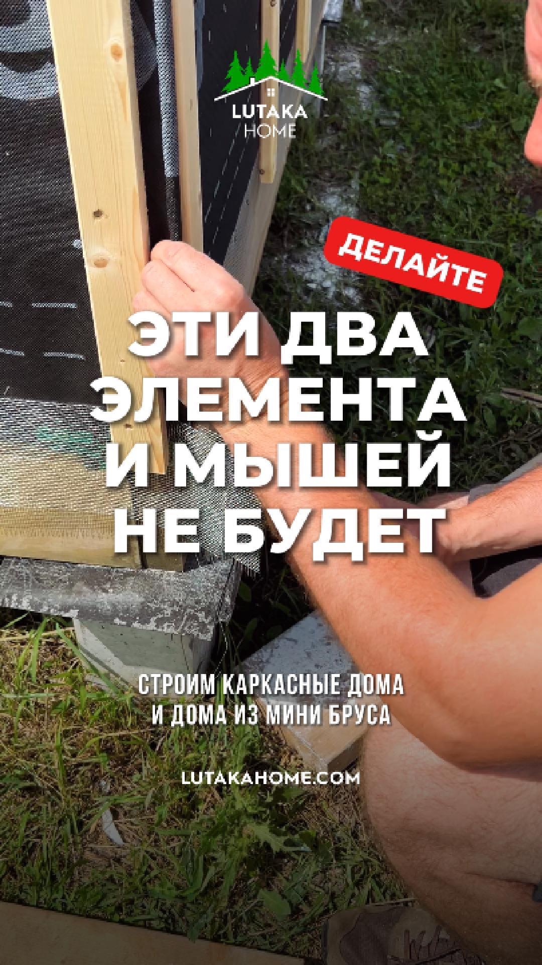 МЫШИ В КАРКАСНОМ ДОМЕ