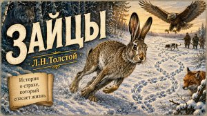 ЗАЙЦЫ. Рассказ Л.Н. Толстого о том, как страх помогает сохранить жизнь | Думающие сказки