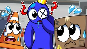 Анимация пряток с друзьями Радуги и поиском предметов?
