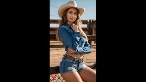 Ai Art Girls. Идеи образов в стиле техасского родео для стильных женщин!