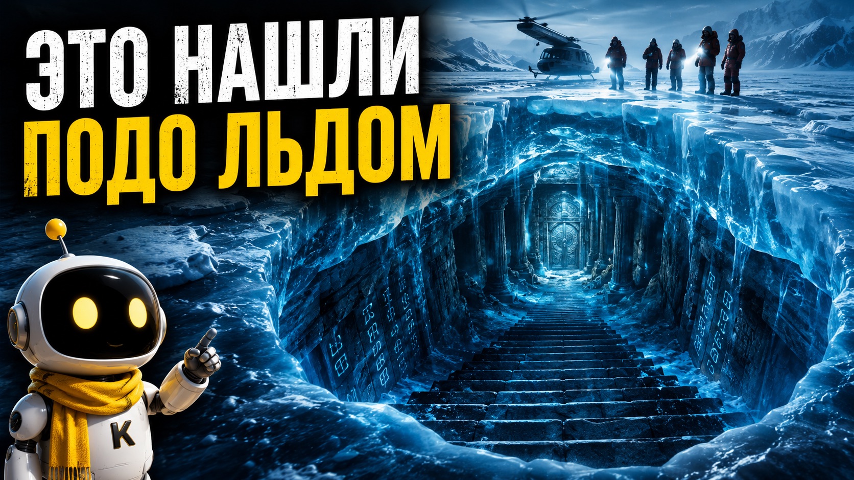 ЭТО НАШЛИ ПОДО ЛЬДОМ🥶