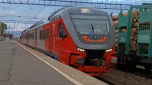 рельсовый автобус орлан Сортавала - Лодейное Поле