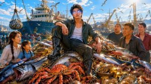Попав В Бедную Деревню Рыбаков, Он Пробудил Силу Морского Бога, Поднял Улов На Миллиард И Разбогател