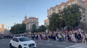 В Киеве продолжаются протесты в поддержку Федорова уже третью неделю.