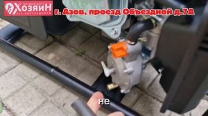 Газовый генератор на магистральном газу. Его подключение, запуск и работа.