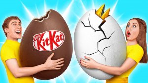 Челлендж. Шоколадная Еда vs Настоящая еда # Сумасшедший Челлендж от Multi DO Challenge