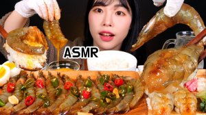 Мукбанг - морепродукты - морской стол