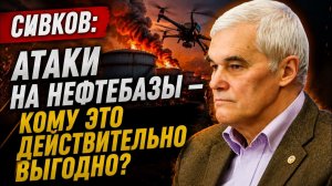 Сивков; атаки на нефтебазы — кому это действительно выгодно?