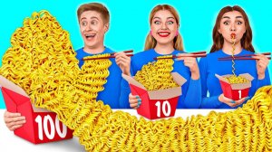 100 Слоев еды Челлендж # Смешные челленджи от Multi DO Challenge