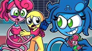 Осьминог Мама Длинные Ноги против Мама Длинные Ноги — Анимация Poppy Playtime