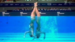 Российские синхронистки завоевали еще одну медаль на Чемпионате Европы по водным видам спорта.